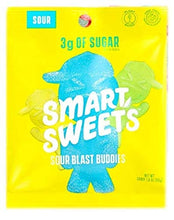 Load image into Gallery viewer, SmartSweets Peach Ring Gummy, Sour Gummy Bears, Sweet Fish, Sour Buddies, Assortment Pack, Low Carb, Low Sugar, 7.2 oz. Total Keto-Friendly - Including New Flavor Peach Ring!
