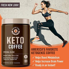 Load image into Gallery viewer, Rapidfire Ketogenic Fair Trade Instant Keto Coffee Mix Supports Energy Metabolism Weight Loss Ketogenic Diet Canister 15 servings, Original, 7.93 Ounce
