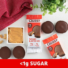 Load image into Gallery viewer, Quest Nutrition High Protein Low Carb, Gluten Free, Keto Friendly, Peanut Butter Cups, 17.76 Ounce
