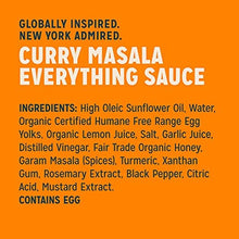 Load image into Gallery viewer, Sir Kensington&#39;s Everything Sauce Variety Pack, Chile Lime, Garlic, Gochujang, Curry Masala, Keto Diet Certified, Dairy Free, Gluten Free, Non- GMO Project Verified, Shelf-Stable, 8.3oz Pack of 4
