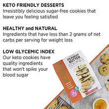 Load image into Gallery viewer, Too Good Gourmet Keto Cookies, Soft-Baked Healthy Snacks, Sugar and Grain-Free Low Carb Keto Snacks, Delicious Healthy Sweets with Less Than 2g Net Carbs (Variety Pack of 3, 5oz Boxes, Peanut Butter)
