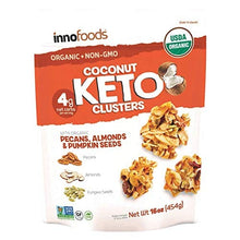 Load image into Gallery viewer, Inno Foods Organic Coconut Keto Cluster (Net Wt 16 Ounce ),
