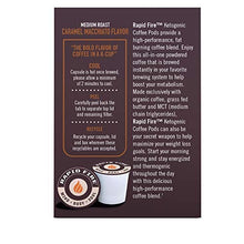 Load image into Gallery viewer, Rapid Fire Caramel Macchiato Ketogenic High Performance Keto Coffee Pods, Supports Energy &amp; Metabolism, Weight Loss, Ketogenic Diet 16 Single Serve K Cup Pods
