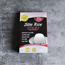 Load image into Gallery viewer, Eat Water Slim Pasta No Drain 200 Gram Paleo Diet and Vegan | Zero Sugar and Low Calorie Food (Sticky Rice, 5) - Carb Free Zone
