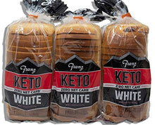 Load image into Gallery viewer, Keto Bread, 0 (Zero) Net Carbs Per Serving, 3 Loaves for your Keto Diet
