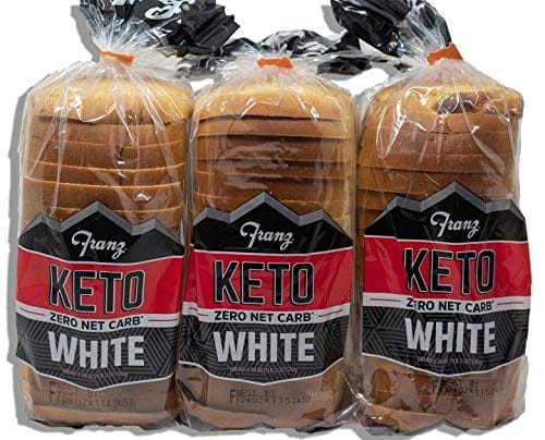 Zero Net Carb Keto Bread - 2 Loaf Pack For Low Carb Diet