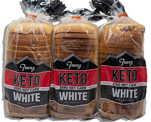 Keto Bread, 0 (Zero) Net Carbs Per Serving, 3 Loaves for your Keto Diet