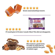 Load image into Gallery viewer, SlimFast Diabetic Weight Loss Snack - Nutty Caramel &amp; Chocolate Clusters - 20g - 14 Count - Pantry Friendly
