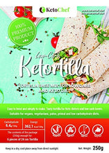 Load image into Gallery viewer, Ketortilla, Low Carb Tortilla Base Mix, Suitable for Vegans, Vegetarians, Paleo, Keto and Low Carbohydrate Diets
