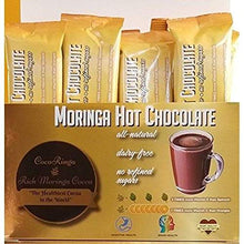 Load image into Gallery viewer, COCORINGA Moringa Hot Chocolate Cacao First Natural Keto Instant Non-dairy Hot Cocoa( 1 Box large) - Carb Free Zone
