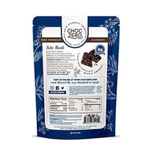 Load image into Gallery viewer, ChocZero&#39;s Keto Bark, Dark Chocolate Almonds with Sea Salt. Sugar Free, Low Carb. No Sugar Alcohols, No Artificial Sweeteners, All Natural, Non-GMO (2 bags, 6 servings/each) - Carb Free Zone
