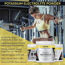 Load image into Gallery viewer, Honest Electrolyte Powder: High Potency Sugar Free Electrolytes/Zero Calorie Keto Electrolytes w/ Magnesium, Concentrated Potassium Powder, Sodium &amp; Keto Minerals | Fasting salts/Snake Diet
