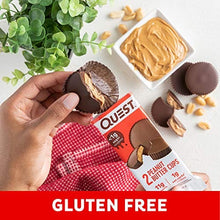 Load image into Gallery viewer, Quest Nutrition High Protein Low Carb, Gluten Free, Keto Friendly, Peanut Butter Cups, 17.76 Ounce
