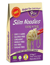 Load image into Gallery viewer, Eat Water Slim Pasta Thai Style Noodles | Zero Carbohydrate * 270 Grams | Made from Gluten Free Konjac Flour | Keto Paleo Diet and Vegan | Zero Sugar and Low Calorie Food (5) - Carb Free Zone
