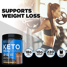 Load image into Gallery viewer, Keto Science Ketogenic Meal Shake Chocolate Dietary Supplement, Rich in MCTs and Protein, Keto and Paleo Friendly, Weight Loss, (14 servings), 20.7 oz Packaging May Vary
