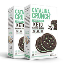 Load image into Gallery viewer, Catalina Crunch Sandwich Cookies 4-Flavor Variety Pack (2 ct of Each Flavor): Keto Cookies, Keto Snacks, Low Carb Cookie 8pk - Carb Free Zone
