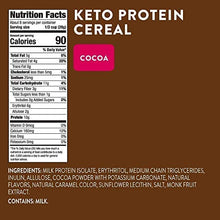 Load image into Gallery viewer, HighKey Protein Snacks - Keto Breakfast Cereals - 0 Net Carb &amp; Zero Sugar, Grain &amp; Gluten Free Cereal Snack - Non GMO Food - Paleo, Diabetic, Ketogenic Flakes - Healthy Grocery Foods - Variety 4 Pk
