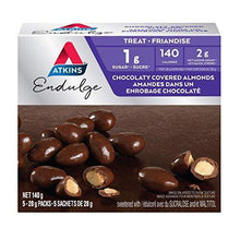 Load image into Gallery viewer, Atkins Endulge Treat Chocolate Covered Almonds. Rich &amp; Crunchy. Keto-Friendly - Carb Free Zone
