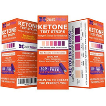 Load image into Gallery viewer, Ketone Keto Urine 150 Test Strips. 3 Resealable Foil Packs of 50 Strips Each. Look &amp; Feel Fabulous on a Low Carb Ketogenic or HCG Diet. Accurately Measure Your Fat Burning Ketosis Levels.
