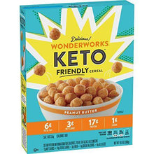 Load image into Gallery viewer, General Mills Cereal Wonderworks Keto Friendly, Peanut Butter, 10.6 Ounce - Carb Free Zone
