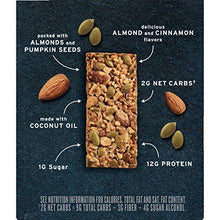 Load image into Gallery viewer, :ratio KETO friendly Toasted Almond Crunchy Bar, Gluten Free, 12 ct Box - Carb Free Zone
